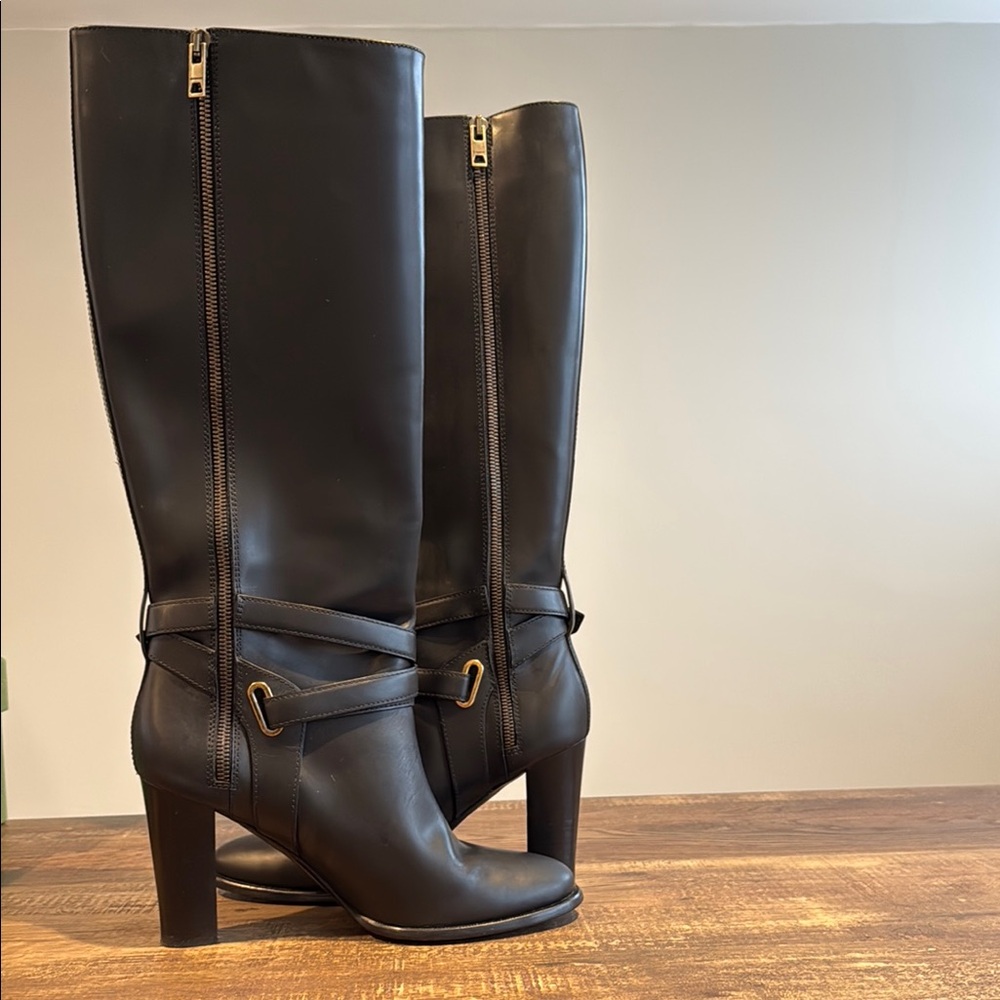 Burberry black high boots - Picture 6 of 7